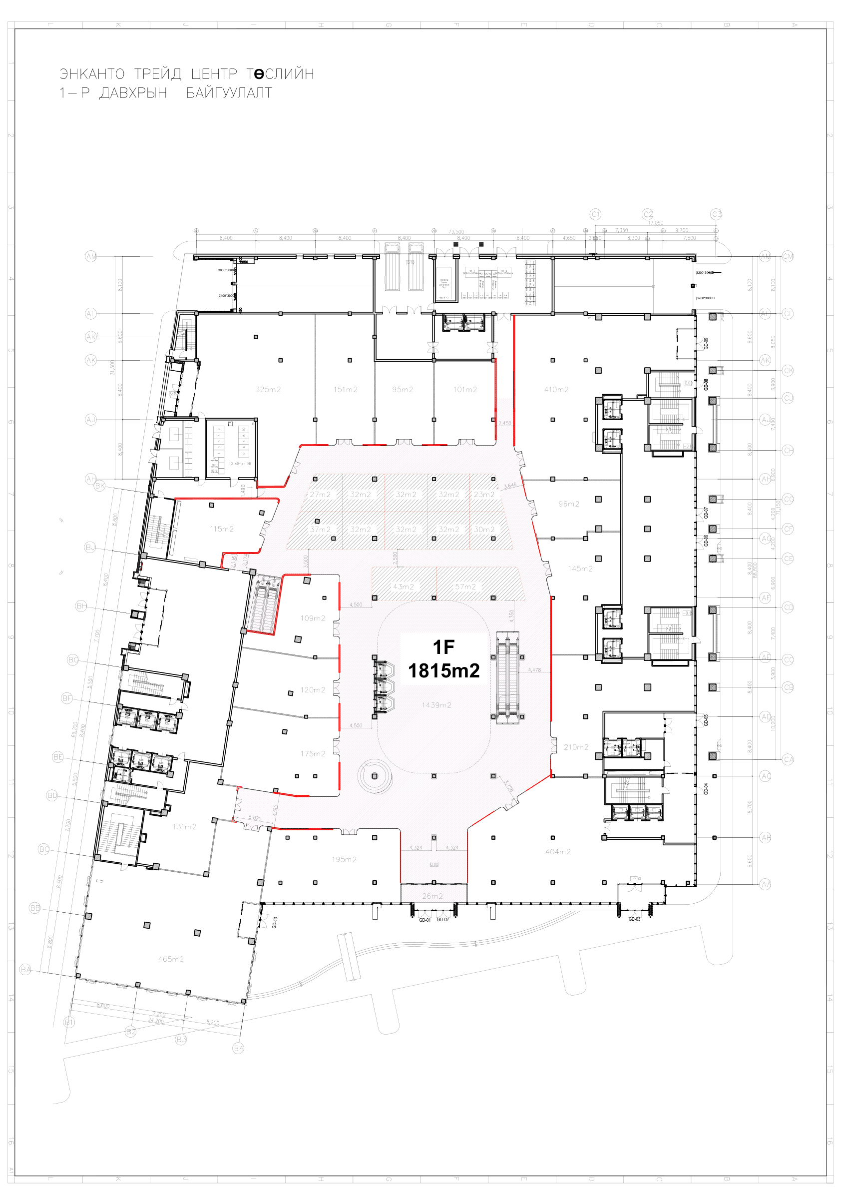1F floor plan