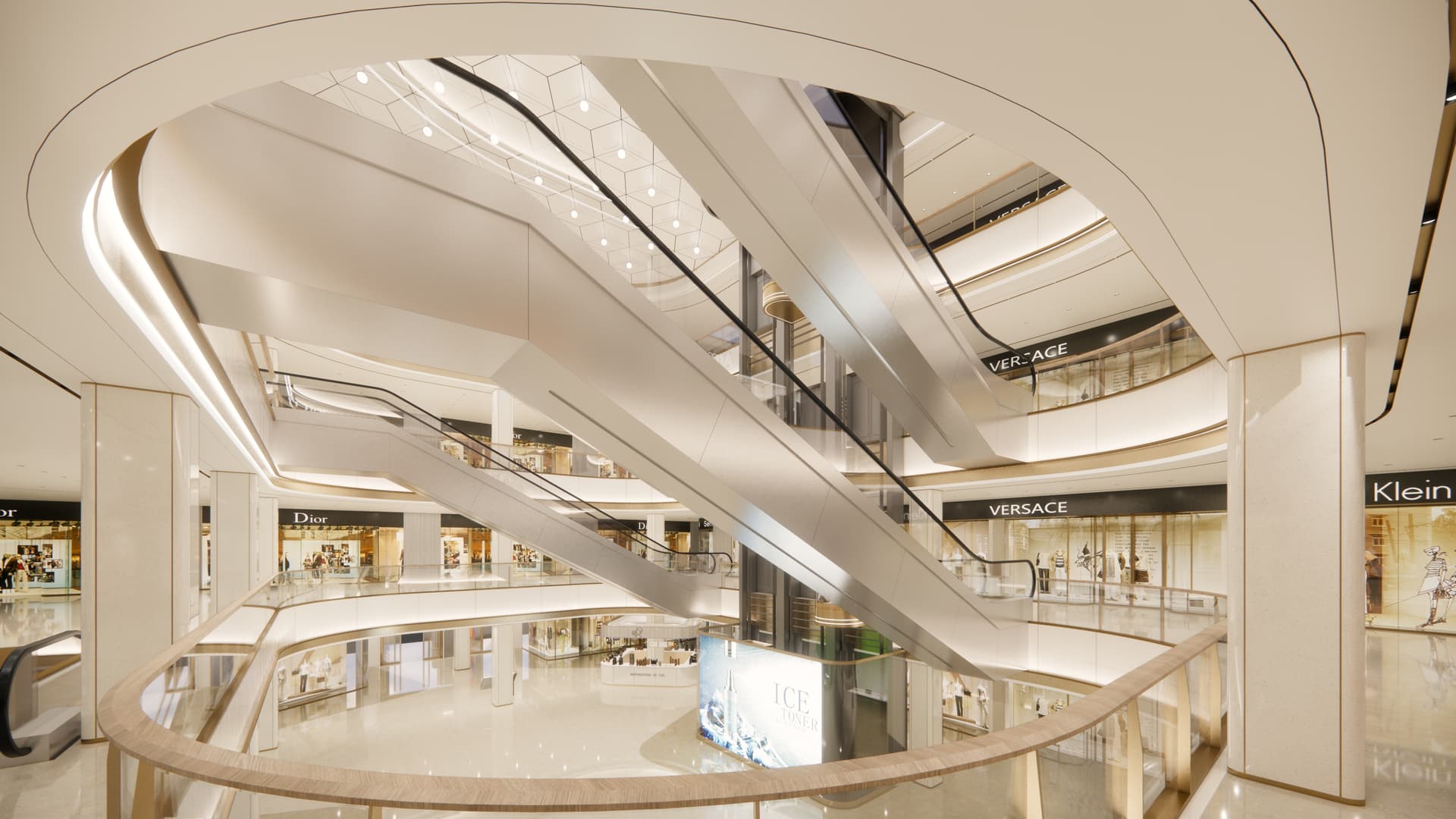 Mall tenant composition